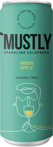 Sparkling Coldpress - Green Apple 24x330ml