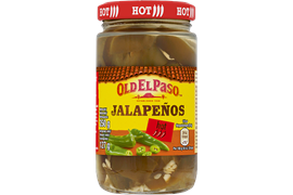 Sliced Green Jalapeños 6x250g