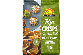 Rågchips Sour Cream & Dill 10x150g