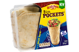 Tortilla pockets 4x223g