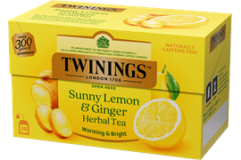 Twinings Lemon & Ginger Herbal 12x20