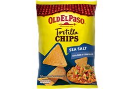 Tortilla Chips Seasalt 10x185g