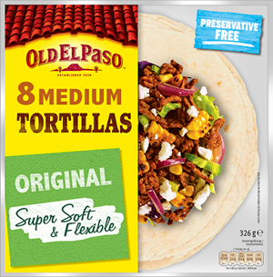 Tortilla Original Medium 12x326g