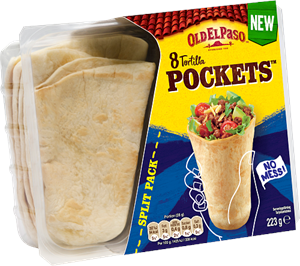 Tortilla pockets 4x223g