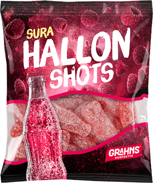 Hallonshots 14x80g