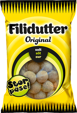 Filidutter original Storpåse 30x140g